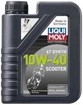 4T 10W-40 Масло моторное синтетическое "Scooter Motoroil Synth 4T ", 1л