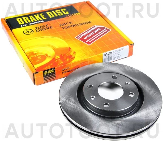 Диск тормозной передний DF4184 (266x22) - Артикул JBD0094 - Производитель Just Drive - Фото, Отзывы, Цены