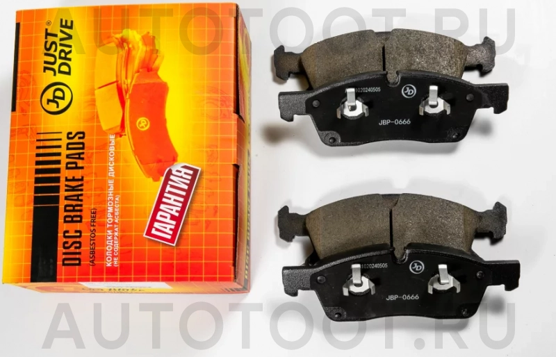 Колодки тормозные дисковые передние GDB2130 - Артикул JBP0666 - Производитель Just Drive - Фото, Отзывы, Цены