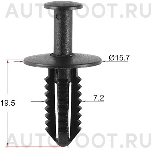 Клипса A 124 990 04 92 -KE146 Masuma для MERCEDES E-CLASS