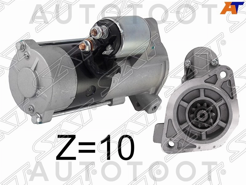 Стартер FE 4M40 / 4M4112V 2,2KW 10T CW -S5007 AS-PL для MITSUBISHI PAJERO