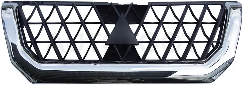 Решетка радиатора Mitsubishi Pajero Sport 96-04 / Montero Sport 00-05 (Хром)