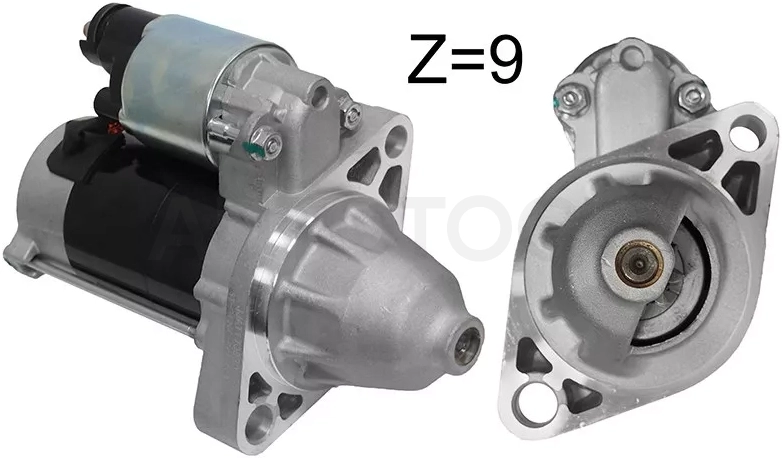 Стартер Honda Accord 02-13 / Civic 00-06 / CR-V 01-06 / Stream 00-06 / Acura RSX 02-04 (1,6 kW/ Z=9)