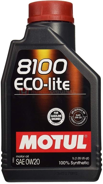 0W-20 MOTUL 8100 Eco-lite Масло моторное синтетическое 1 литр