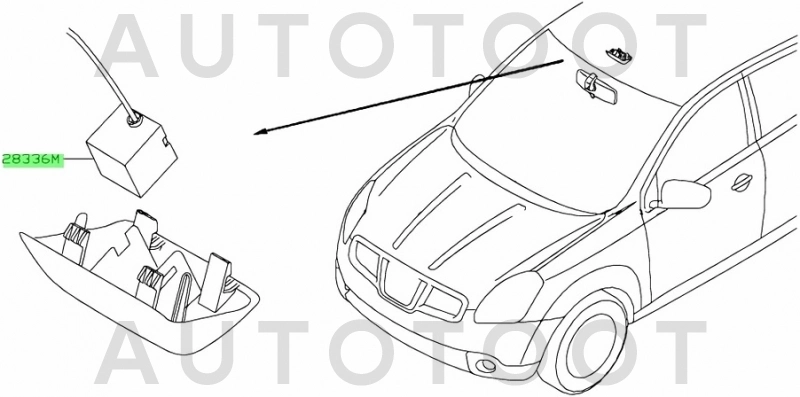 Микрофон -  для NISSAN QASHQAI, NISSAN MICRA, NISSAN NOTE, NISSAN DUALIS