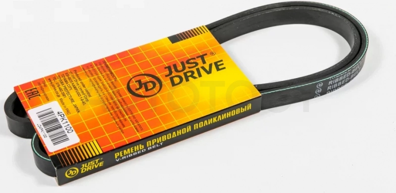 Ремень поликлиновый JD - Артикул 4PK1100 - Производитель Just Drive - Фото, Отзывы, Цены