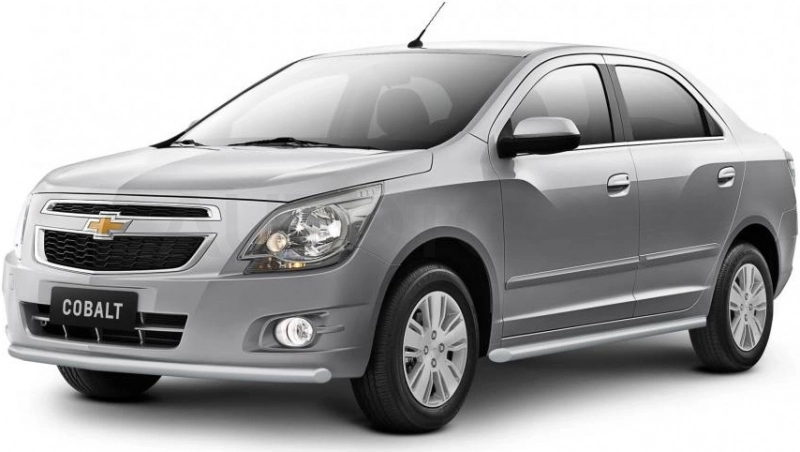 CHEVROLET Cobalt 2019- Защита порогов Ø38мм ИСКРА / ШАГРЕНЬ (ППК) - Артикул CHC330302 - Производитель PT Group - Фото, Отзывы, Цены