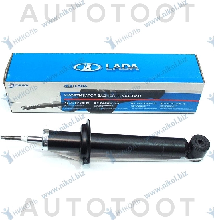 Амортизатор задний (газ) -AG01504 Trialli для LADA (ВАЗ) 2110, LADA (ВАЗ) 2111, LADA (ВАЗ) 2112