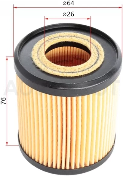 Фильтр масляный (картридж) MAZDA CX-7 06-/3/AXELA BK 2.3 /6/ATENZA GG##/GY##