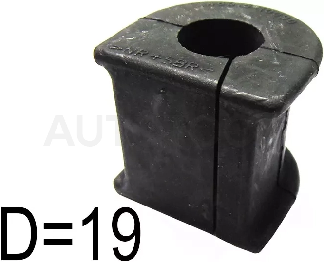 Втулка стабилизатора Toyota Land Cruiser Prado (J90,J120) 96-09 / Lexus GX 02-09 / Toyota Corsa 90-97 / Hilux Surf 89-09 / Raum 97-03 / Tercel 90-94 (Перед/ 19.00)