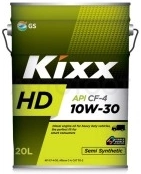 10W-30 KIXX HD Масло моторное полусинтетика 20л (DYNAMIC 10W-30) CF-4/SG
