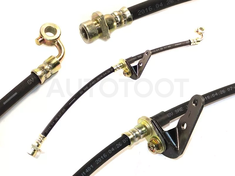 Шланг тормозной передний (Таиланд) HONDA CIVIC/FERIO/DOMANI/ORTHIA/ISUZU JEMENI 96- LH L=415
