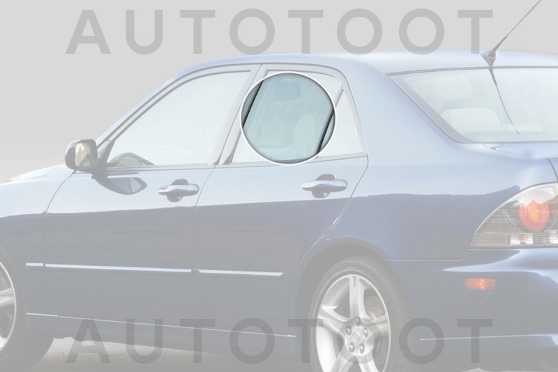 Стекло заднее левое опускное -  для TOYOTA ALTEZZA, LEXUS IS200