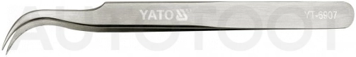 Пинцет изогнутый 120 мм - Артикул YT6907 - Производитель YATO - Фото, Отзывы, Цены