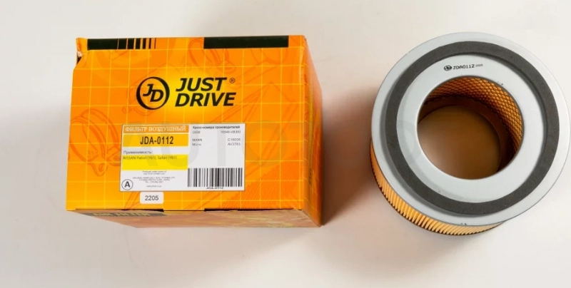 Фильтр воздушный - Артикул JDA0112 - Производитель Just Drive - Фото, Отзывы, Цены