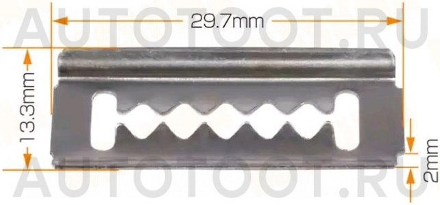 Клипса металлическая 86593-24000 -8659324000 Hyundai-Kia для HYUNDAI TUCSON