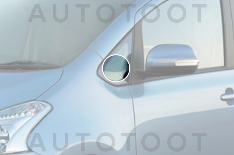 Стекло форточки (уголок) переднее левое -  для TOYOTA RACTIS