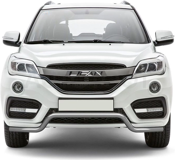 LIFAN X60 2017- Защита переднего бампера Ø51мм "Волна" (НПС) - Артикул 14010105 - Производитель PT Group - Фото, Отзывы, Цены