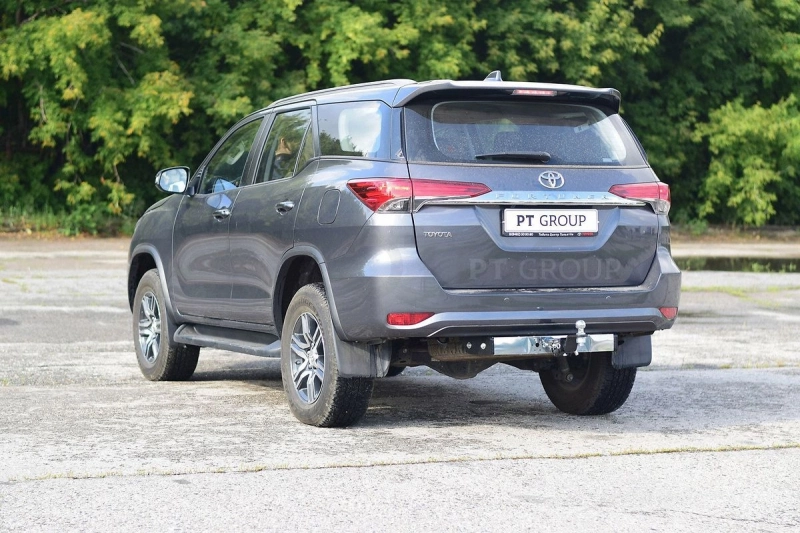 TOYOTA Fortuner 2016-  ТСУ съемный квадрат, фаркоп - Артикул 09111501 - Производитель PT Group - Фото, Отзывы, Цены