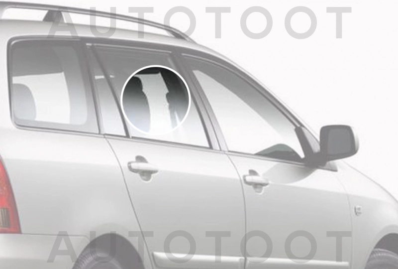 Стекло заднее правое опускное -  для TOYOTA COROLLA FIELDER