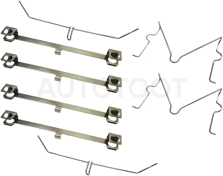 Комплект монтажный тормозных колодок FR TOYOTA LAND CRUISER 100/LEXUS LX470 98