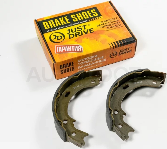 Колодки тормозные барабанные, парковочные - Артикул JBS0116 - Производитель Just Drive - Фото, Отзывы, Цены