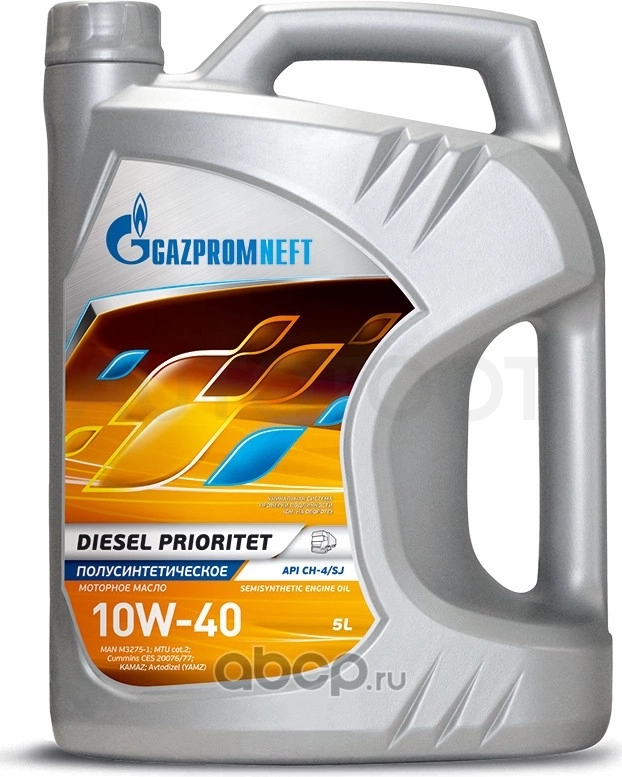 10W-40 Масло моторное Gazpromneft Diesel Prioritet полусинтетическое 5л