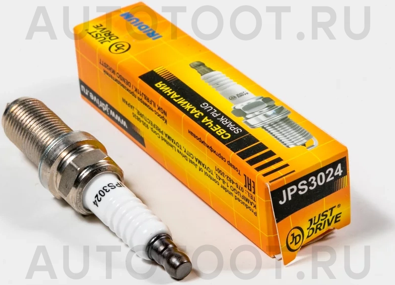 Свеча зажигания ILFR6J11K IRIDIUM - Артикул JPS3024 - Производитель Just Drive - Фото, Отзывы, Цены
