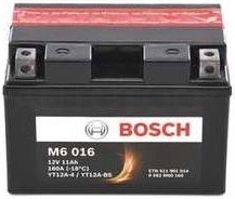 Аккумулятор BOSCH 11Ah 160A прямая полярность(+-)