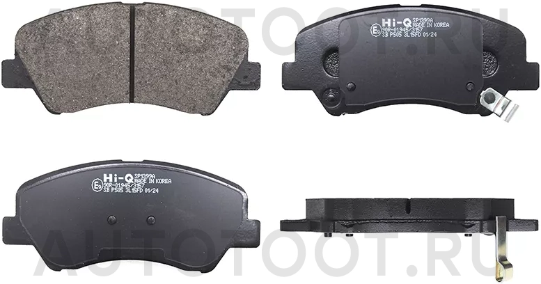 Колодки тормозные (Спереди) Hyundai Creta 15-22 / Elantra 06-16 - Артикул SP1399A - Производитель Sangsin - Фото, Отзывы, Цены