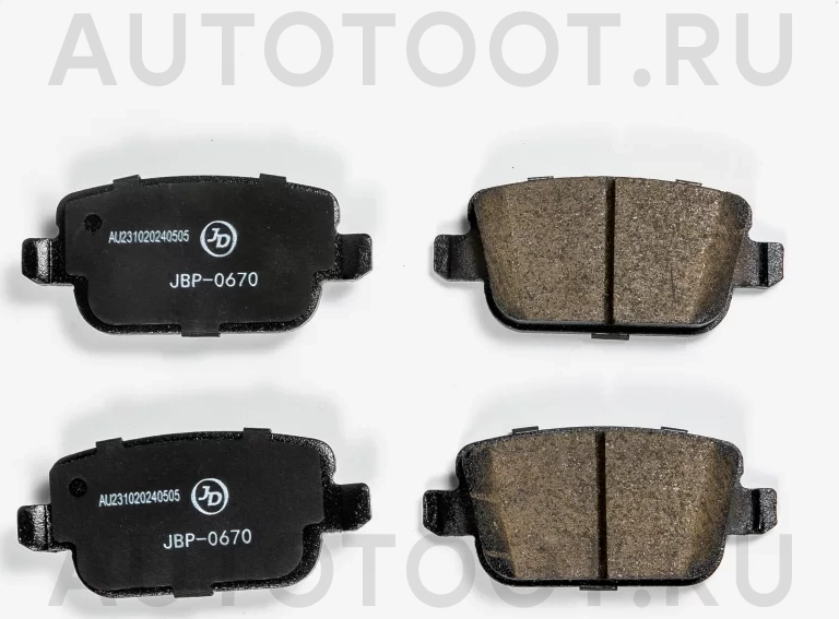 Колодки тормозные дисковые задние GDB1709 - Артикул JBP0670 - Производитель Just Drive - Фото, Отзывы, Цены