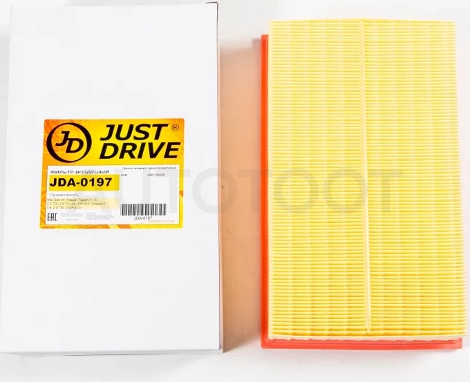 Фильтр воздушный - Артикул JDA0197 - Производитель Just Drive - Фото, Отзывы, Цены