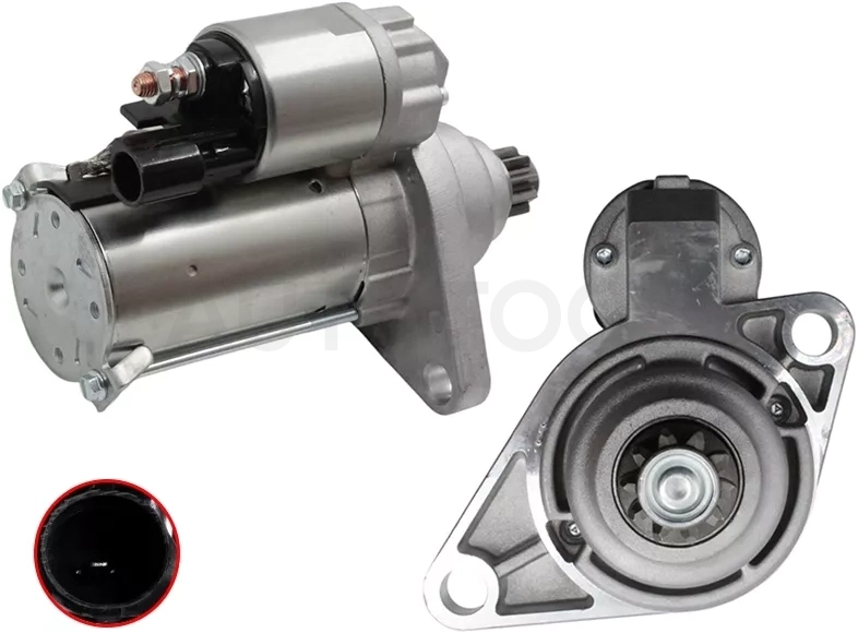 Стартер Audi A3 03-13 / Skoda Octavia 08-13 / Volkswagen Golf 03-09 / Polo 09-15 / Audi S3 08-12 / SEAT Altea 04-15 / Ibiza 08-17 / Leon 05-12 / Toledo 04-09 / Skoda Fabia 10-15 / Roomster 10-15 / Superb 08-15 / Yeti 09-18 / Volkswagen Golf Plus 08-14 / P