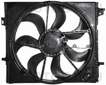 Диффузор радиатора в сборе -  для NISSAN QASHQAI