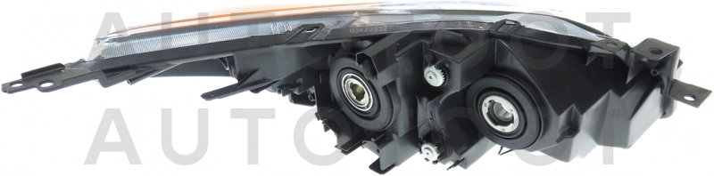 Фара левая (под корректор, линзованная, внутри черная) -2161158LLDEM2 Depo для MAZDA 3 (AXELA)