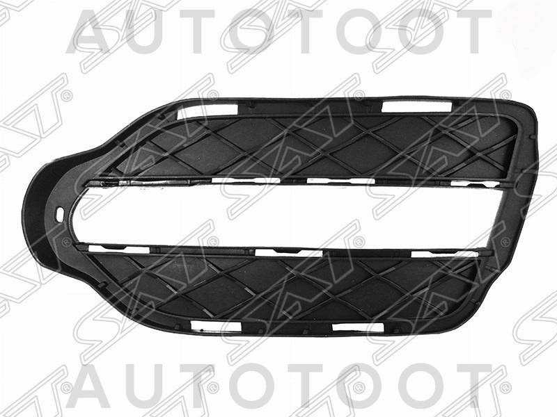 Решетка в бампер левая под ДХО -STMD75000GB2 Sat для MERCEDES GLK-CLASS