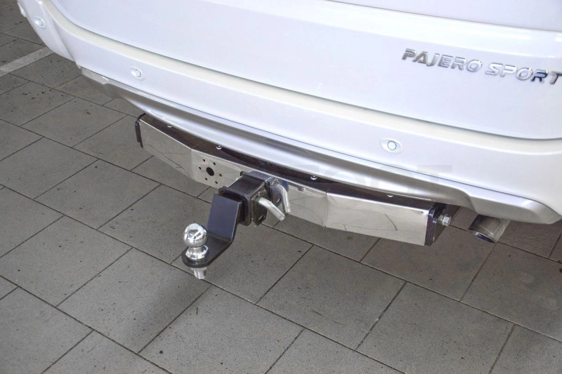 MITSUBISHI Pajero Sport 2008- ТСУ съемный квадрат, фаркоп - Артикул MPS991101 - Производитель PT Group - Фото, Отзывы, Цены