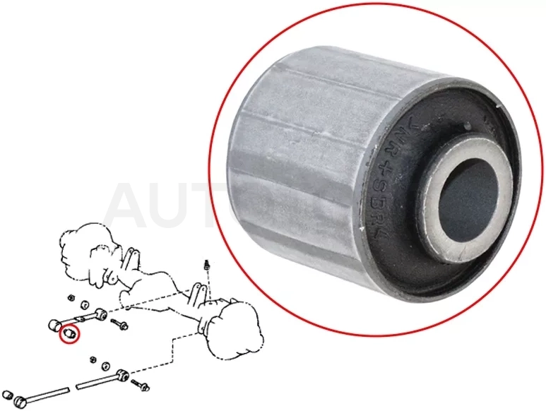 Сайлентблок рычага Toyota Land Cruiser (J80) 89-97 / Highlander 07-13