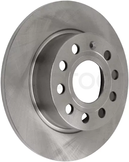 Диск тормозной (Сзади) Audi A3 03-13 / A4 00-06 / Skoda Octavia 04-20 / Volkswagen Golf 03-19 / Jetta 05- / Audi S3 08-12 / SEAT Altea 04-15 / Leon 05-15 / Skoda Yeti 09-18 / Volkswagen Beetle 11-19 / Caddy 03-20 / Golf Plus 04-14 / Scirocco 08-14