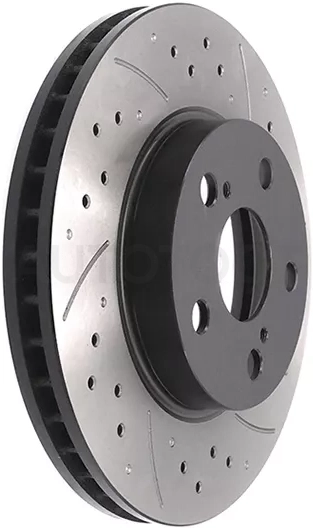 Комплект дисков тормозных передний перфорированные TOYOTA Ardeo/Opa/Premio/Allion/Corona ZZV50/#ZT24