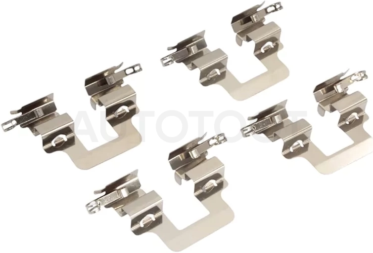 Комплект монтажный тормозных колодок RR AUDI A4 07-15/A6 10-18/A7 10-18/Q5 08-17