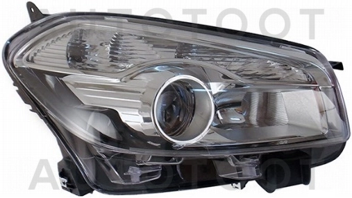 Фара правая (под корректор) -21511D7RLDEM Depo для NISSAN DUALIS, NISSAN QASHQAI