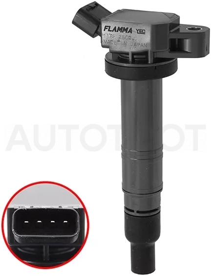 Катушка зажигания TOYOTA 2AZ-FE 05-/ACU2#/ACU3#/1AZ-FSE/1NZ-FE 04- NCP9#/NCP100/NCP11#/NZE12#/NZE15#