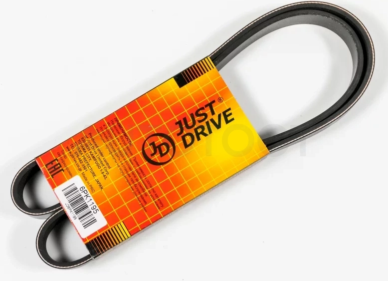 Ремень поликлиновый JD - Артикул 6PK1195 - Производитель Just Drive - Фото, Отзывы, Цены