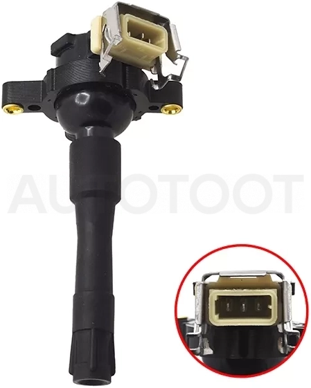 Катушка зажигания BMW E46/E36/E39/E38/E53/E52 - Артикул ST12131703228 - Производитель Sat - Фото, Отзывы, Цены