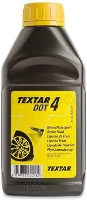 Жидкость тормозная DOT-4 TEXTAR LV 0.5л
