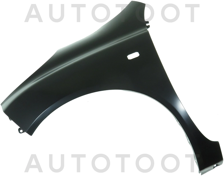 Крыло переднее левое (с отверстием под повторитель) -  для NISSAN MARCH