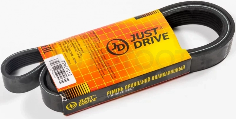 Ремень поликлиновый JD - Артикул 7PK1515 - Производитель Just Drive - Фото, Отзывы, Цены