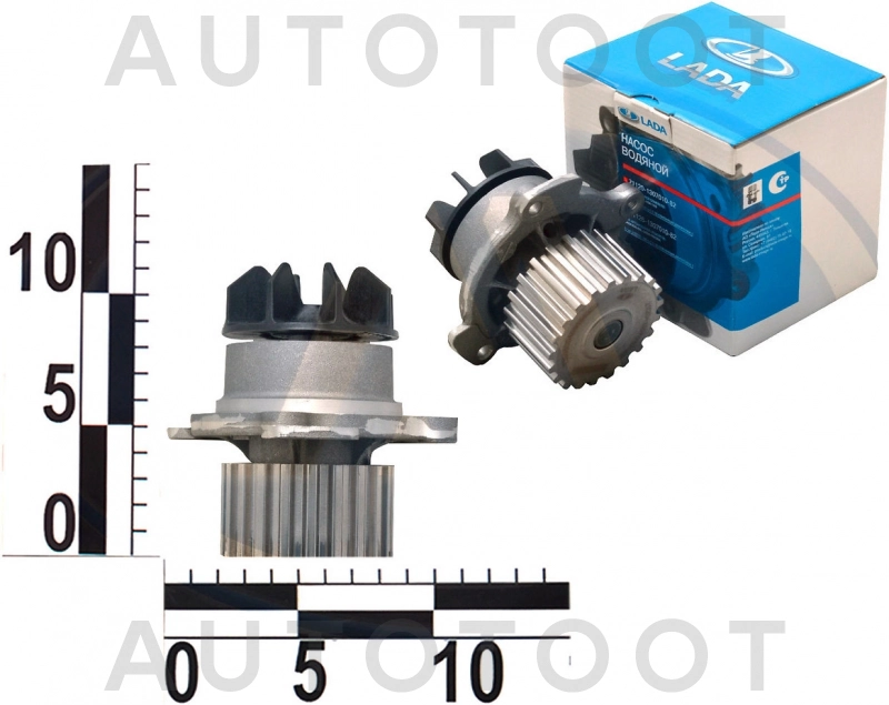 Насос водяной (8кл) -HF033031 Hofer для LADA (ВАЗ) 2110, LADA (ВАЗ) 2111, LADA (ВАЗ) 2112, LADA (ВАЗ) 2113, LADA (ВАЗ) 2114, LADA (ВАЗ) 2115