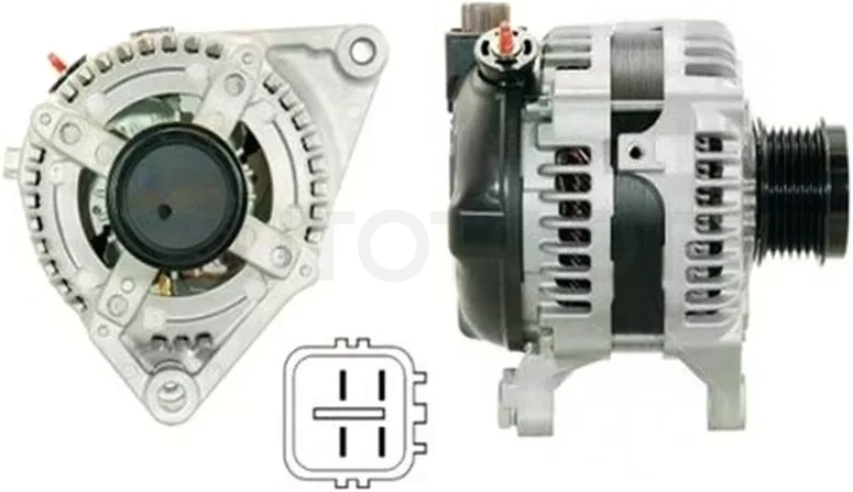 Генератор TOYOTA CAMRY 2.5 12-15/RAV4 2.5 09-12 2ARFE 12V 100A